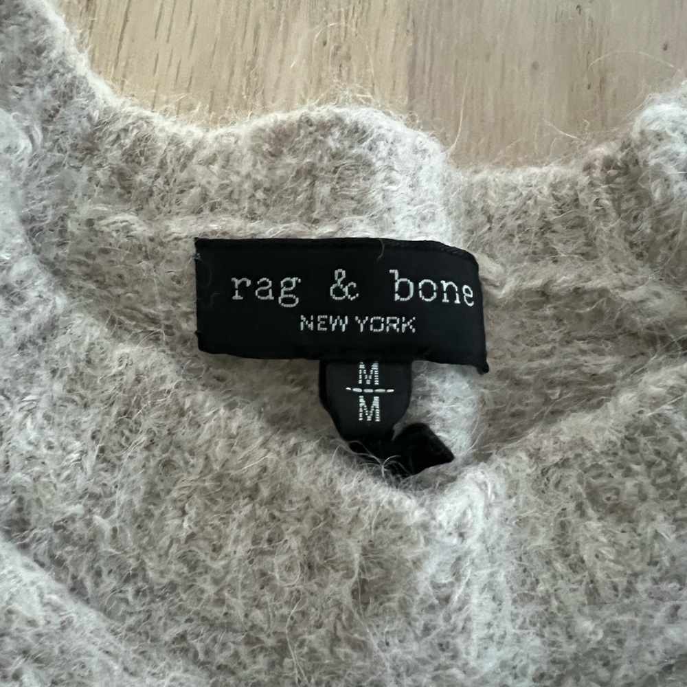 Cropped Alpaca Rag & Bone Sweater - Picture 2 of 4